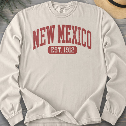 New Mexico Est 1912 Comfort Colors 6014 Long Sleeve