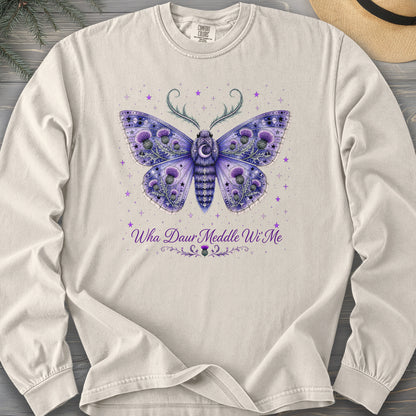 Wha Daur Meddle Wi' Me Comfort Colors 6014 Long Sleeve