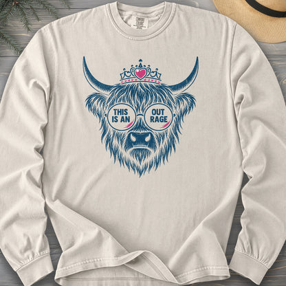 Outrage Coo Comfort Colors 6014 Long Sleeve