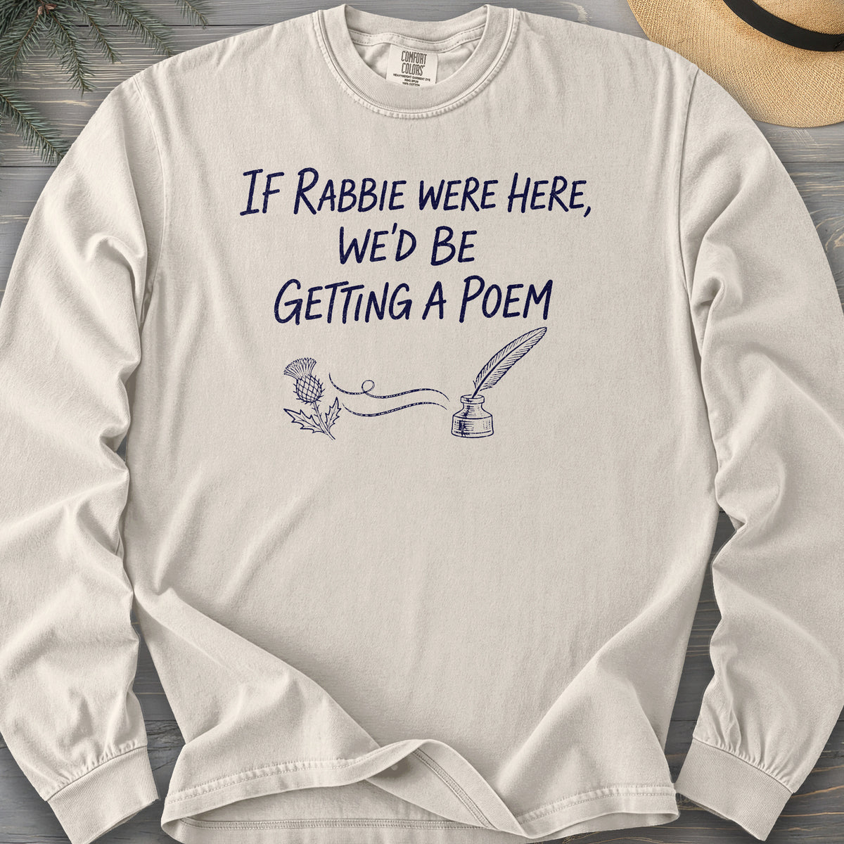 Rabbie Were Here Long Sleeve Shirt