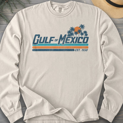 Gulf of Mexico Retro Stripe Long Sleeve Shirt
