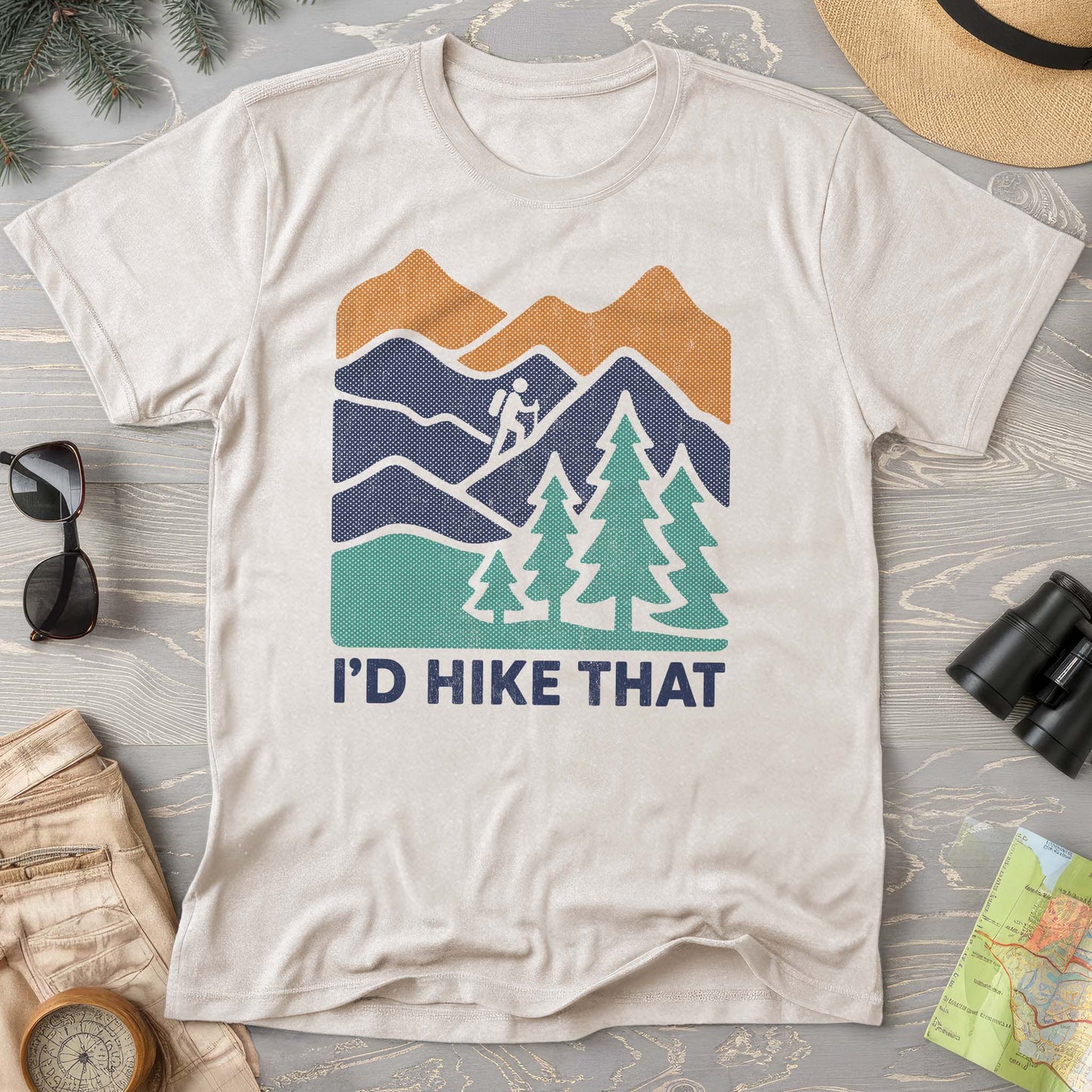 I'd Hike That Comfort Colors T-Shirt