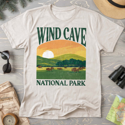 Wind Cave National Park "Big and Bold" Comfort Colors T-Shirt