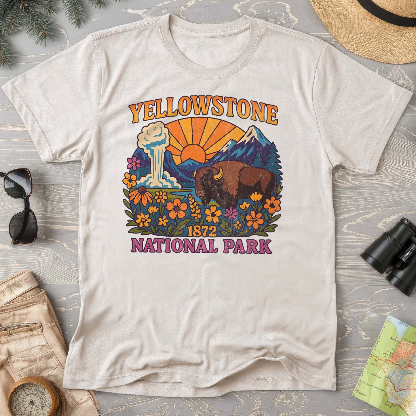 Yellowstone Retro Vibes Comfort Colors T-Shirt