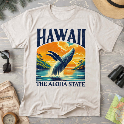 Hawaii The Aloha State "Big and Bold" Comfort Colors T-Shirt