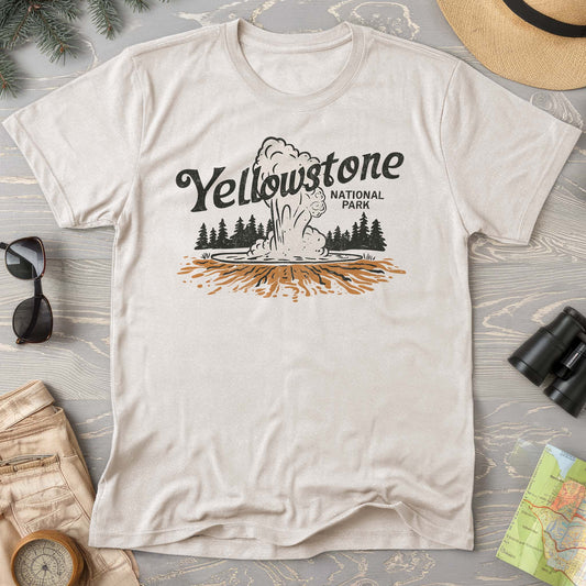 Yellowstone National Park "Old Faithful" Comfort Colors T-Shirt