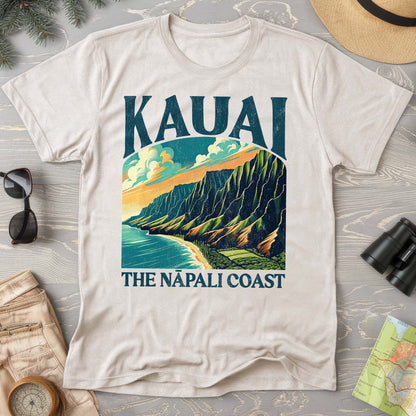 Kauai Nā Pali Coast "Big and Bold" Comfort Colors T-Shirt