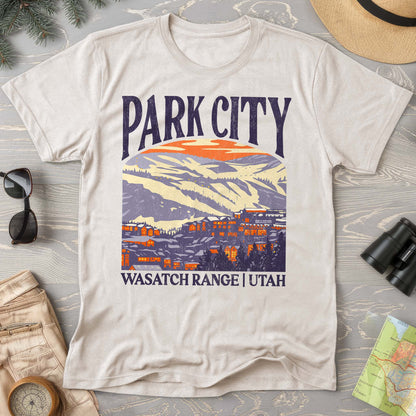 Park City Utah "Big and Bold" Comfort Colors T-Shirt