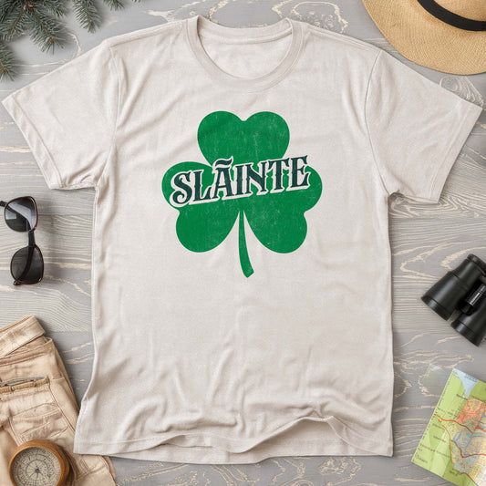 Sláinte Textured Shamrock Comfort Colors T-Shirt