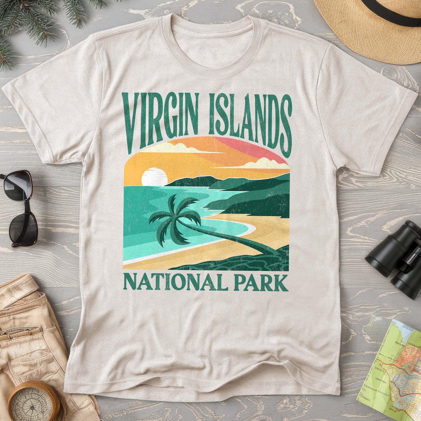 Virgin Islands National Park "Big and Bold" Comfort Colors T-Shirt