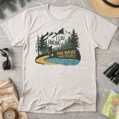 I Like Hiking and Maybe 3 People Comfort Colors T-Shirt