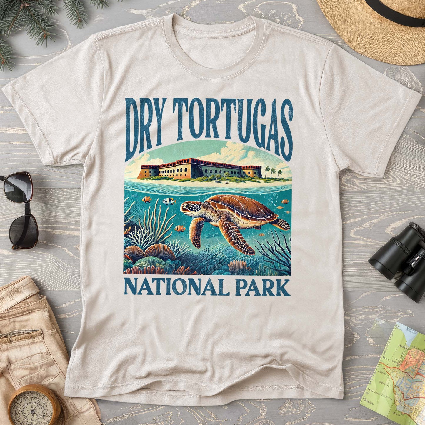 Dry Tortugas National Park "Big and Bold" Comfort Colors T-Shirt