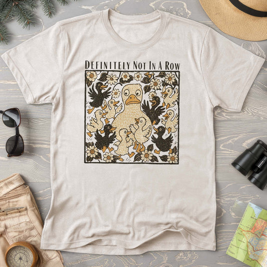 Ducks "Definitely Not in a Row" Comfort Colors T-Shirt
