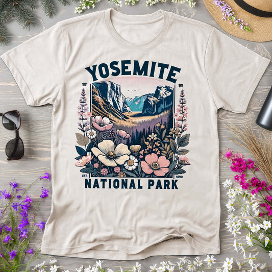 Yosemite National Park "Wildflower" Comfort Colors T-Shirt