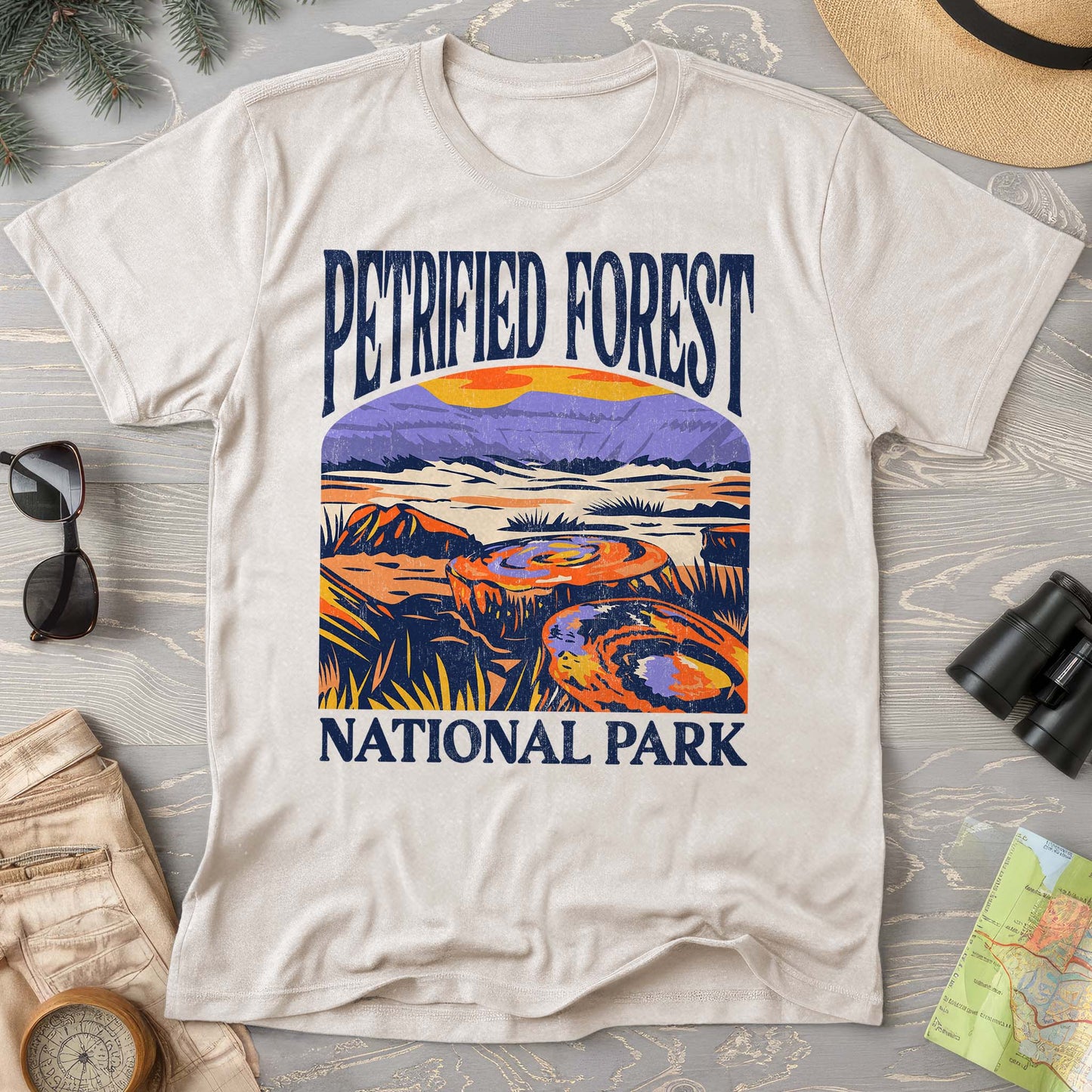 Petrified Forest National Park "Big and Bold" Comfort Colors T-Shirt