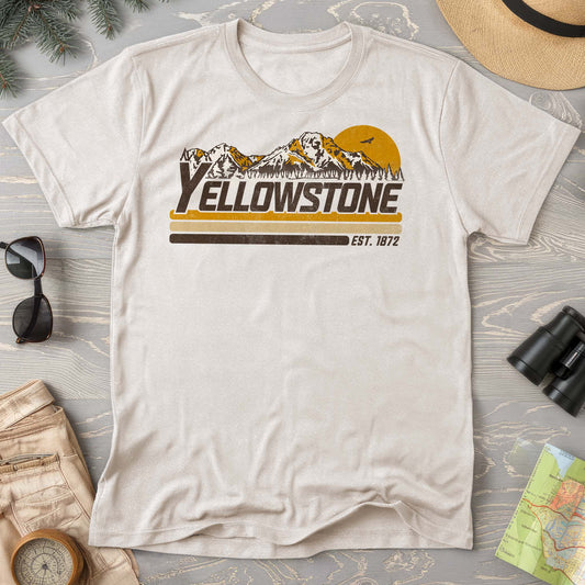 Yellowstone Retro Stripe Comfort Colors T-Shirt
