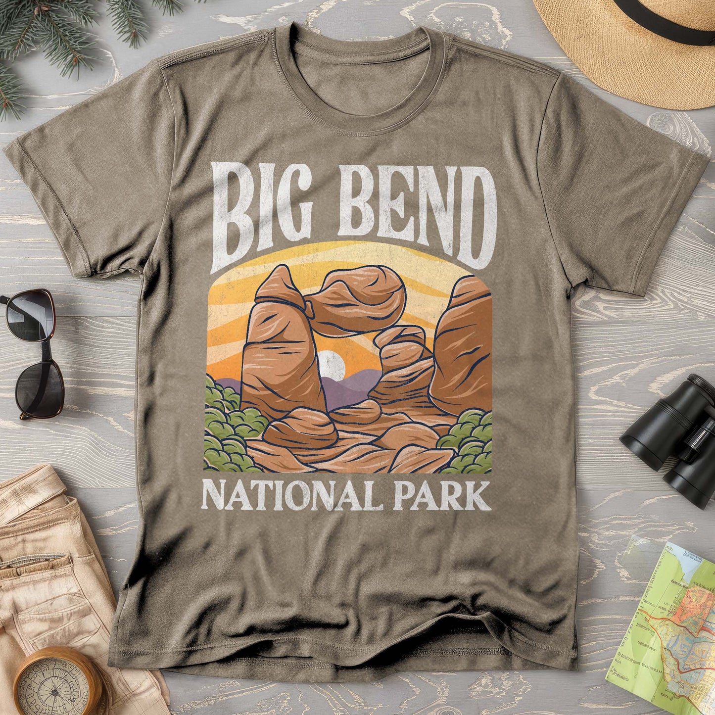 Big Bend National Park "Big and Bold" Comfort Colors T-Shirt