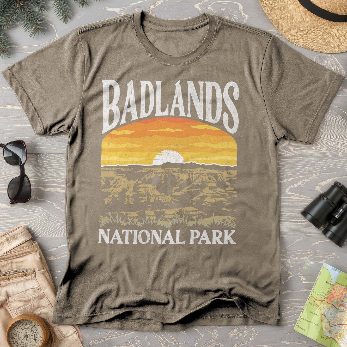 Badlands National Park "Big and Bold" Comfort Colors T-Shirt