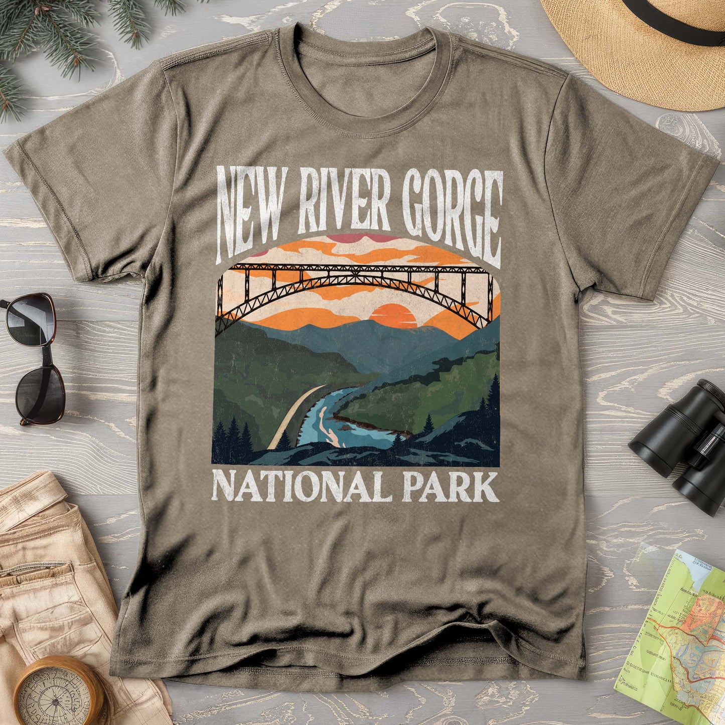 New River Gorge National Park "Big and Bold" Comfort Colors T-Shirt