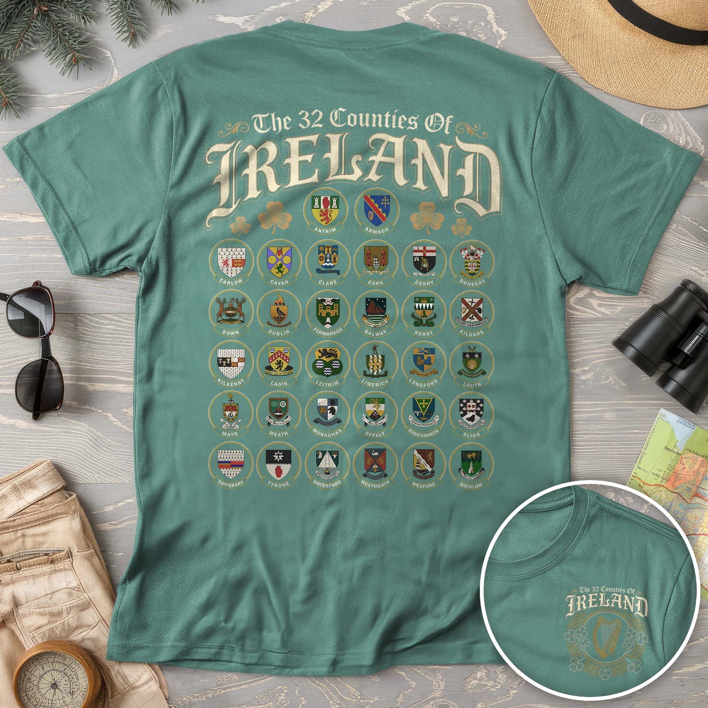 Ireland County Crests T-Shirt