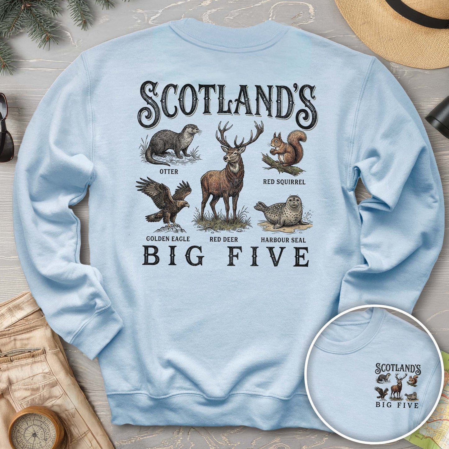 Scotland's Big Five Sweatshirt