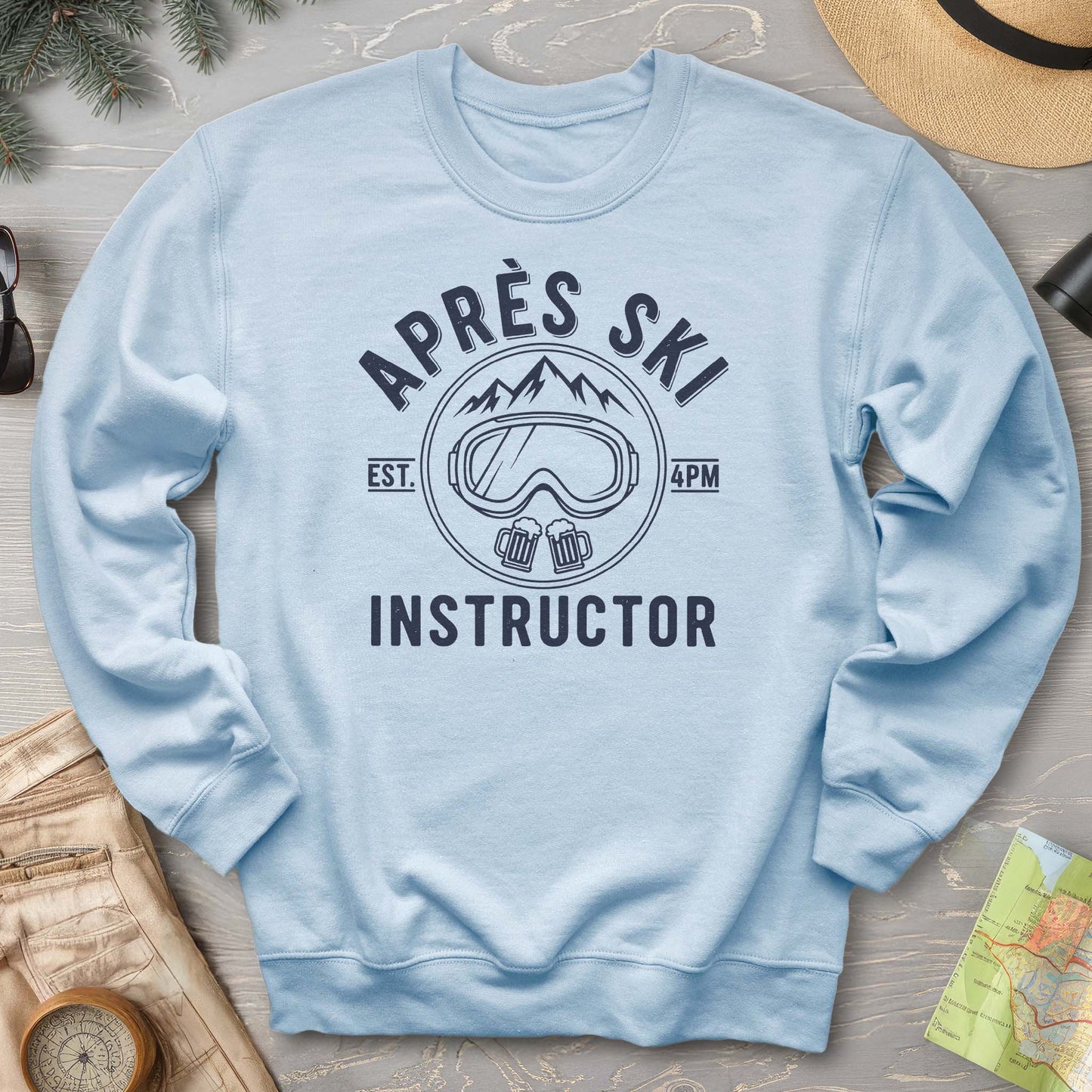 Après Ski Instructor "Goggles" Sweatshirt