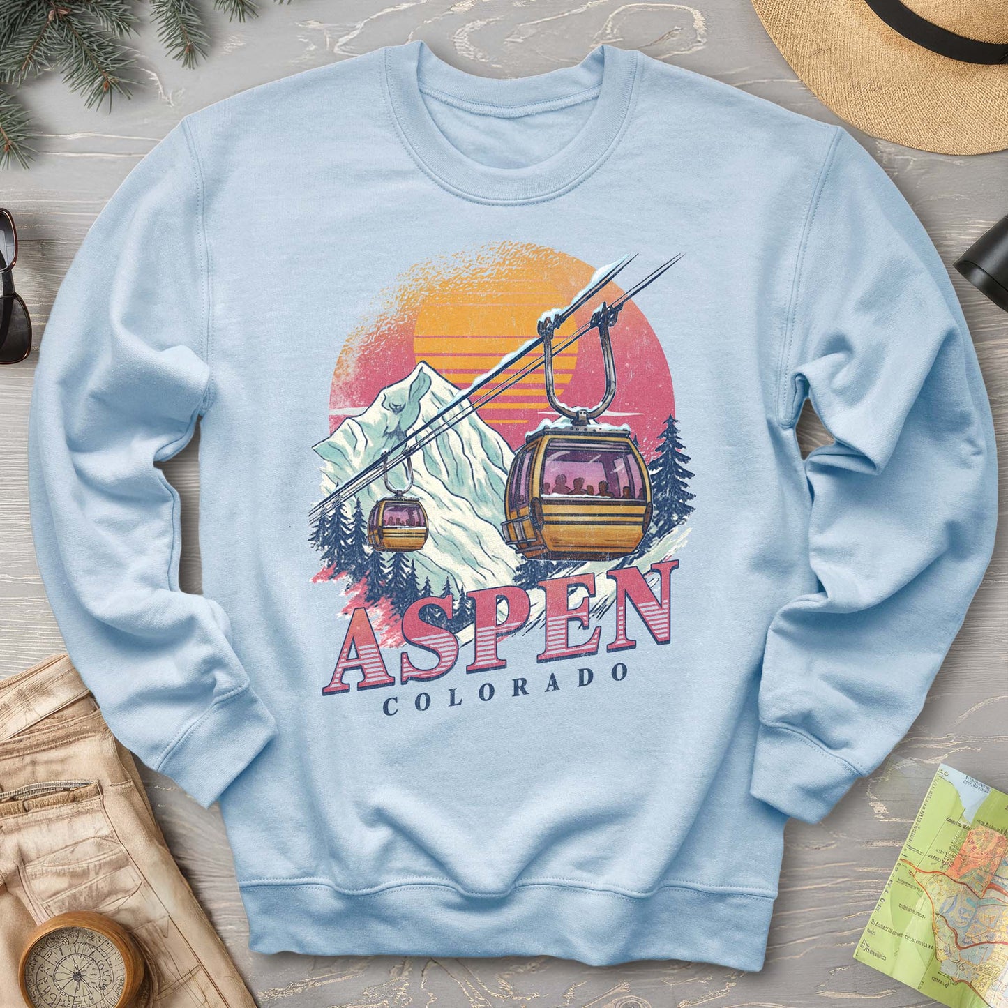 Aspen Retro Blast Sweatshirt