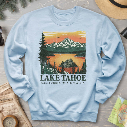 Lake Tahoe Emerald Bay Sunset Sweatshirt