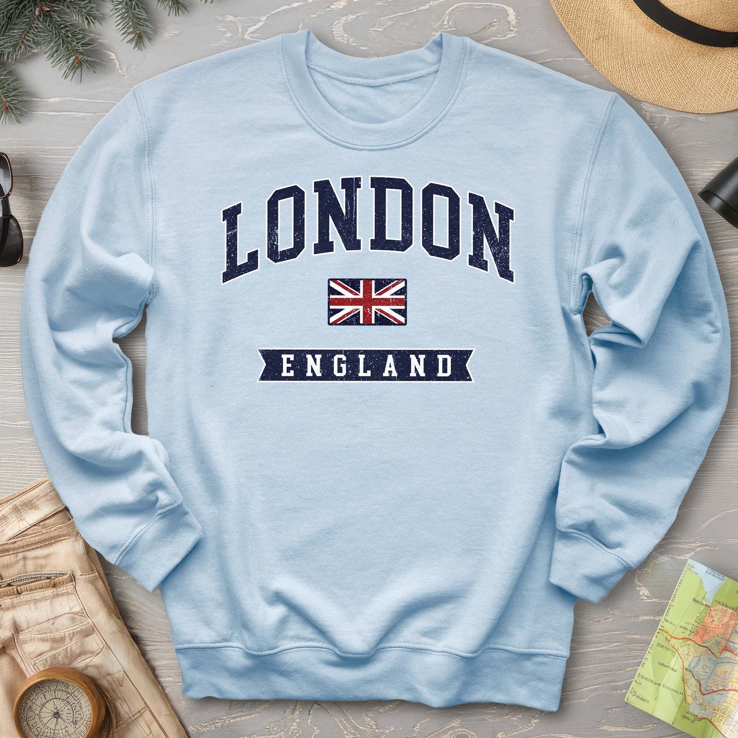 London Varsity Flag Sweatshirt