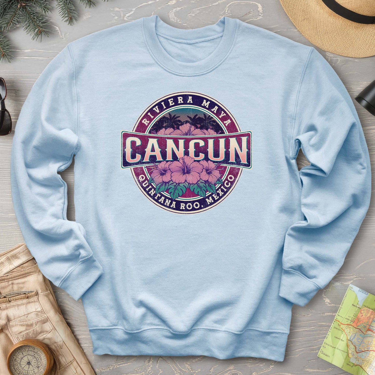 Cancun Badge Sweatshirt