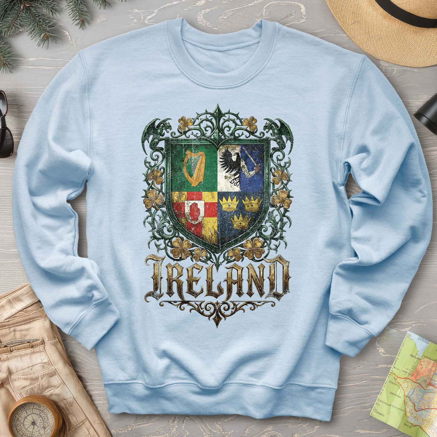 Irish Gothic Arms Sweatshirt