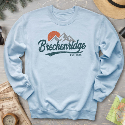 Breckenridge Vintage Script Sweatshirt