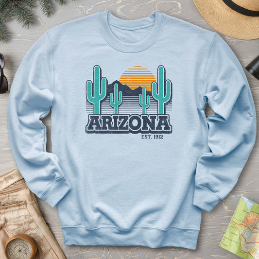Arizona Retro Cactus Sweatshirt