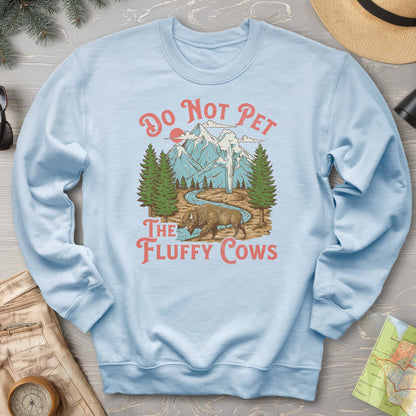 Fluffy Cows Yellowstone Sweatshirt
