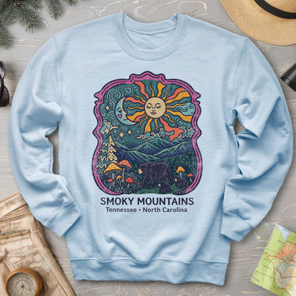 Smoky Mountains Groovy Bears Sweatshirt