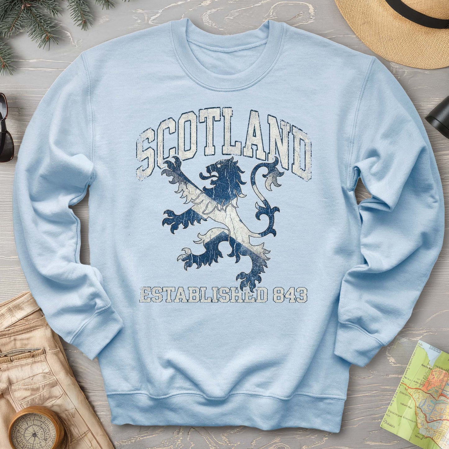 Scotland Saltire Lion Sweatshirt