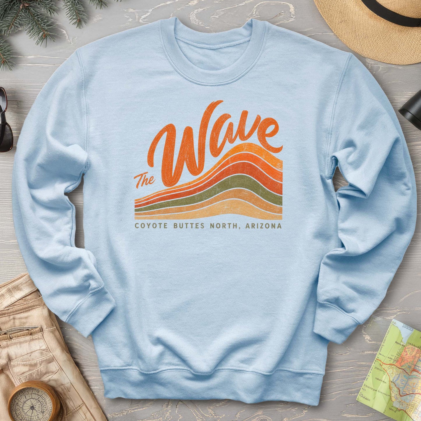 The Wave Stripes Arizona Sweatshirt
