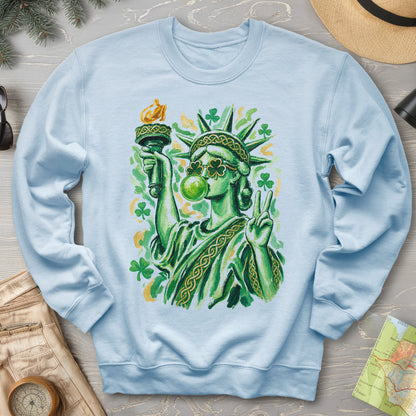 Irish Lady Liberty Sweatshirt