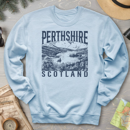 Perthsire Scotland Sketch Sweatshirt