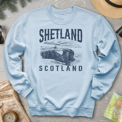 Shetland Scotland Sketch Sweatshirt