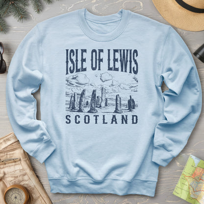 Isle of Lewis Scotland Sketch Sweatshirt