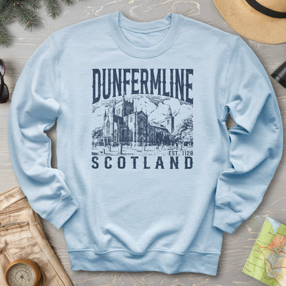 Dunfermline Scotland Sketch Sweatshirt