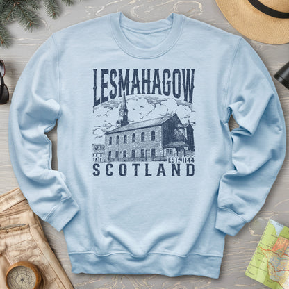 Lesmahagow Scotland Sketch Sweatshirt