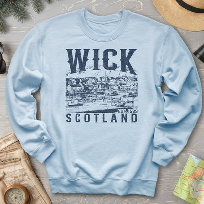 Wick Scotland Sketch Sweatshirt
