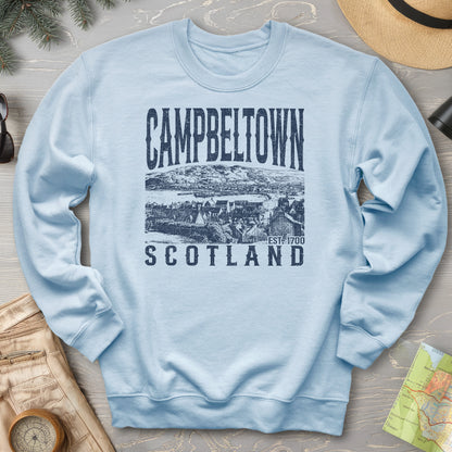 Campbeltown Scotland Sketch Sweatshirt