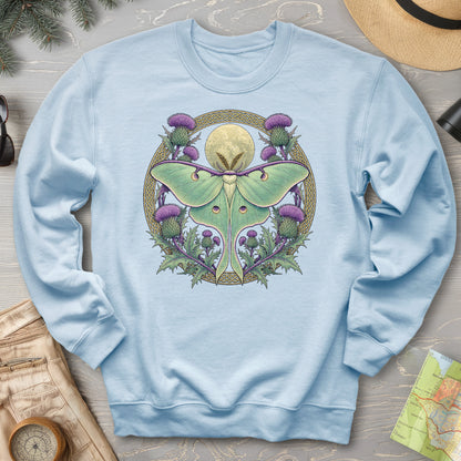 Thistle Luna Moth Sweatshirt