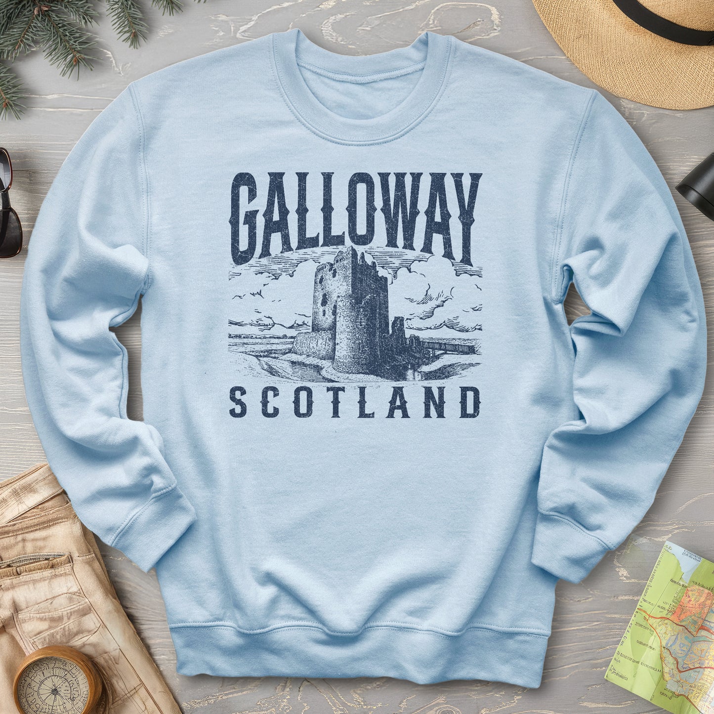 Galloway Scotland Sketch Sweatshirt