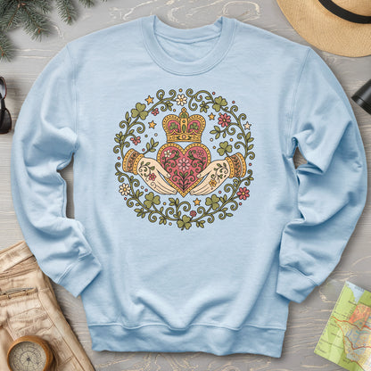 Claddagh Florals Sweatshirt
