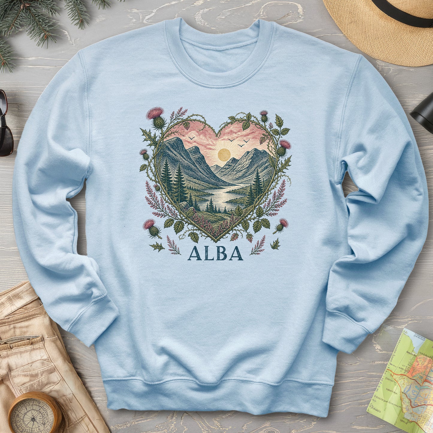 Alba Heart Sweatshirt