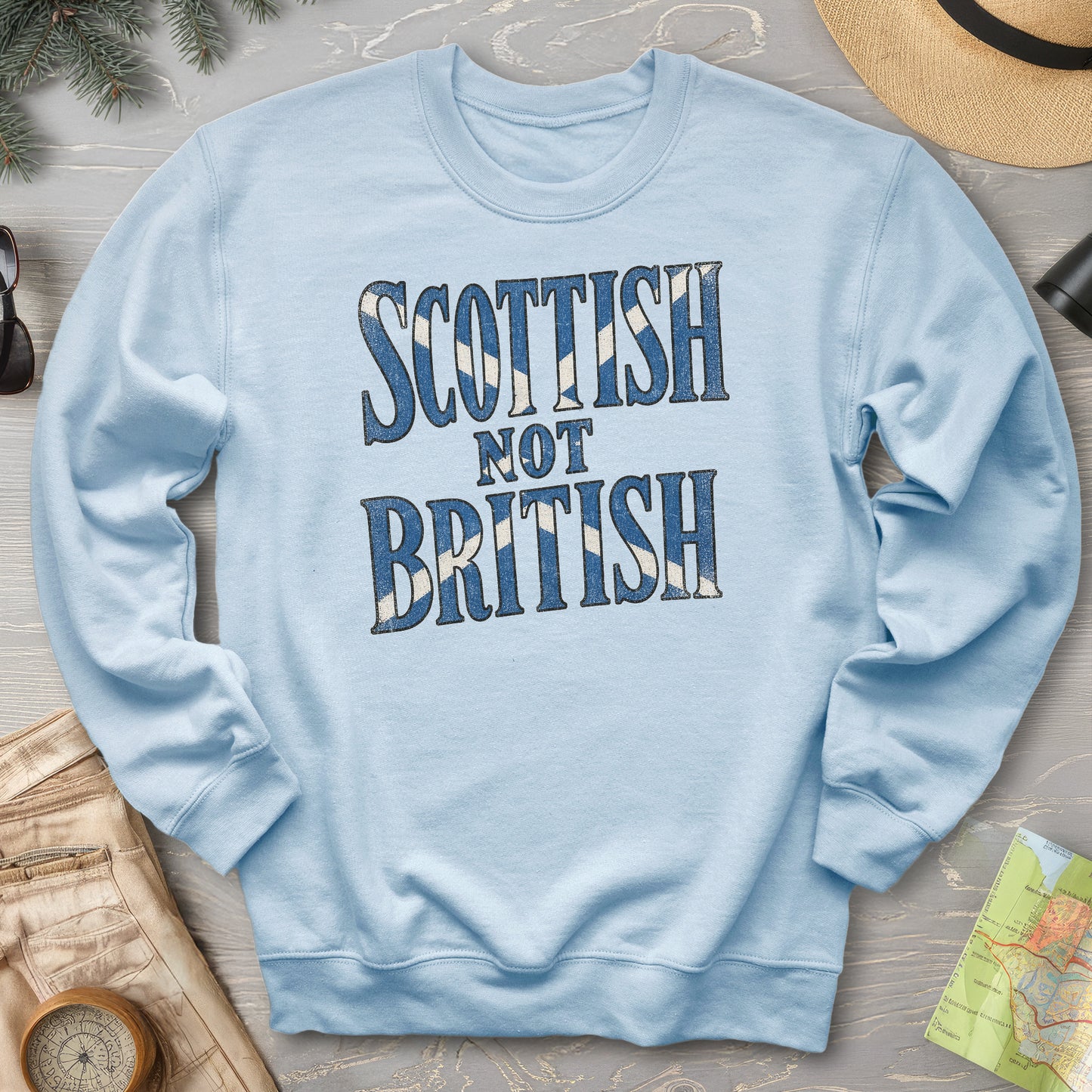 Scottish Not British Sweatshirt